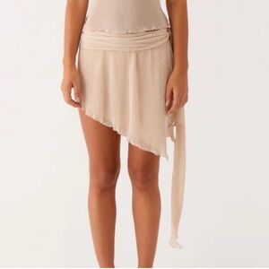 Gemma Mini Skirt - Ivory